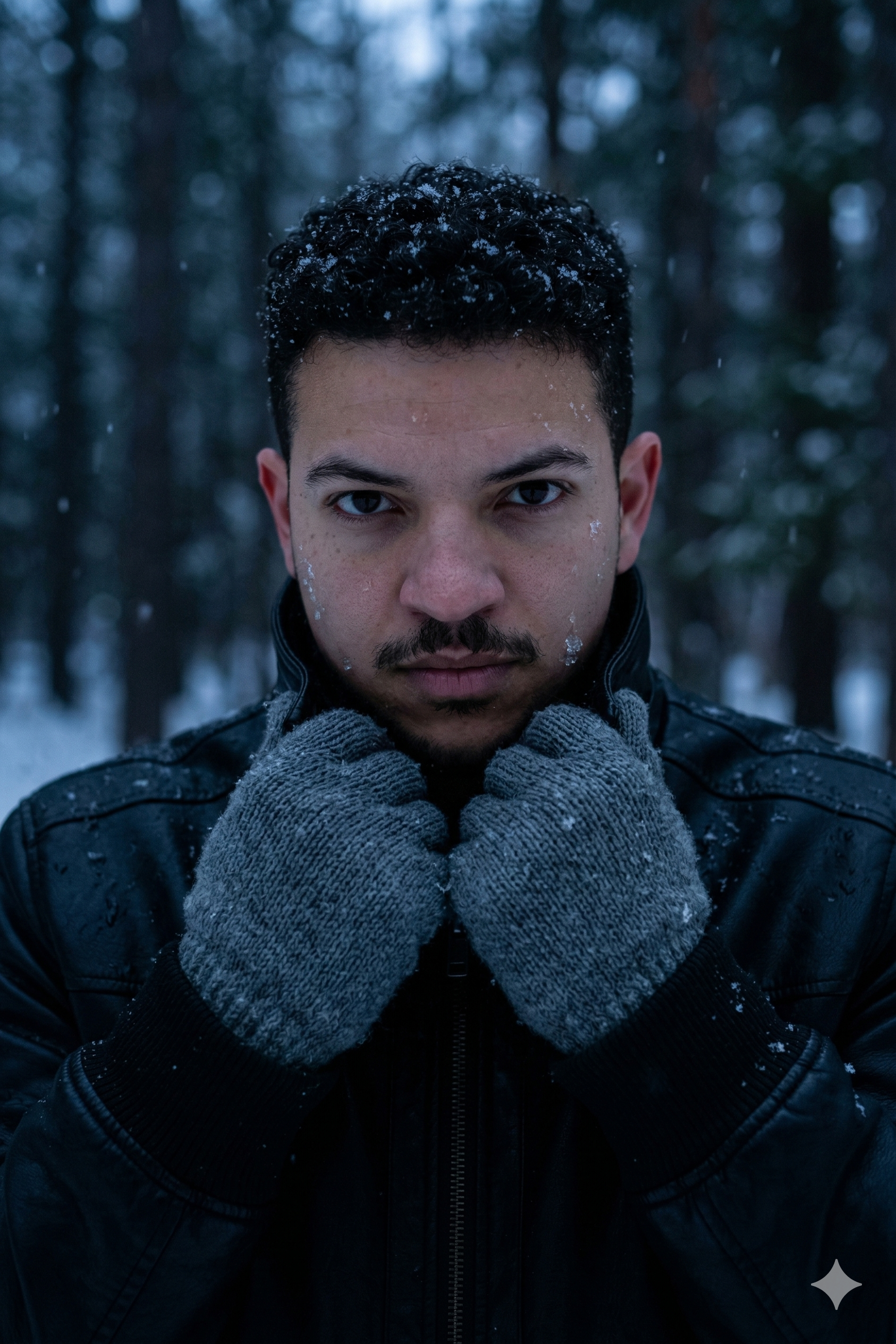 Silence in the snowstorm
