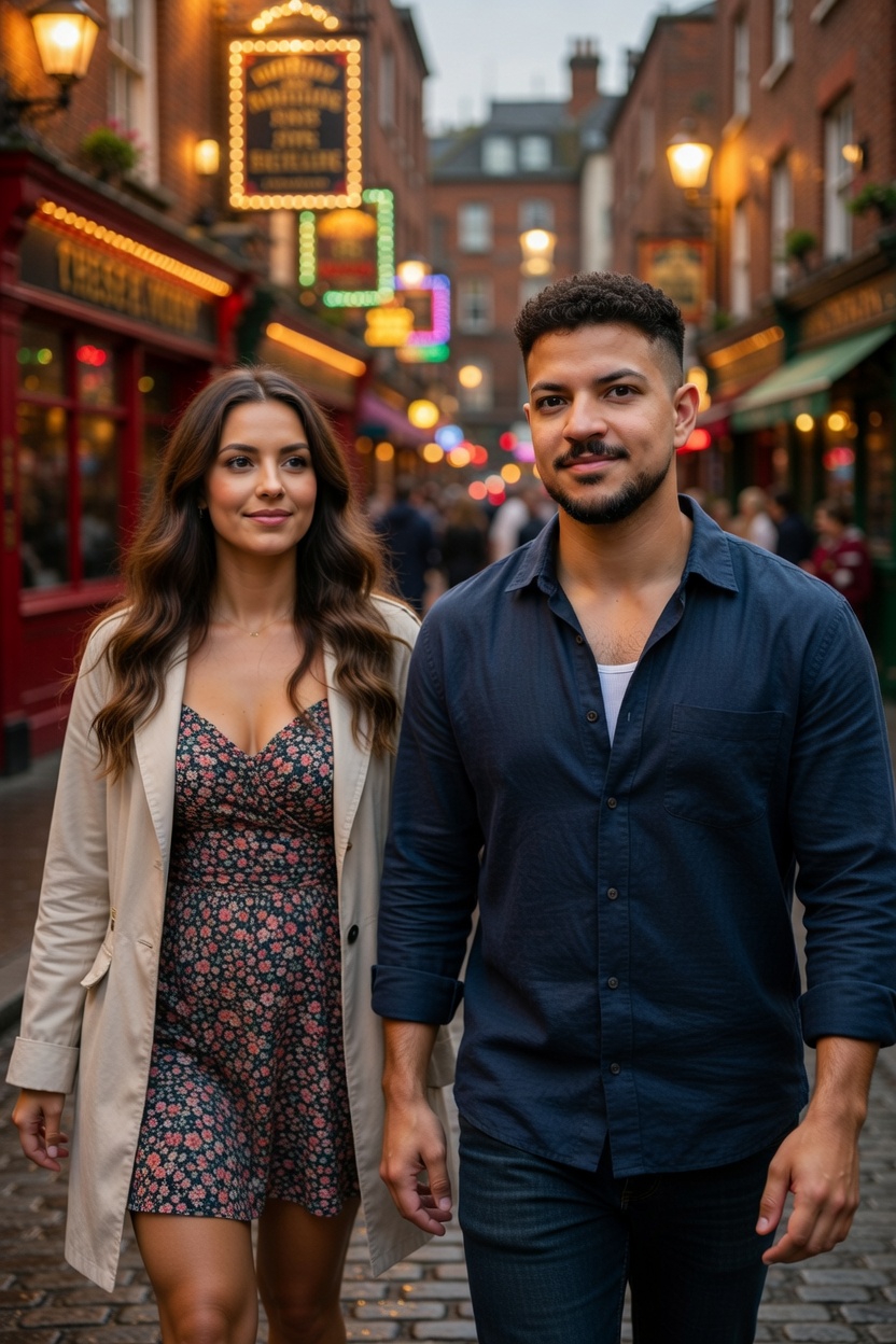 Dublin - Night Street