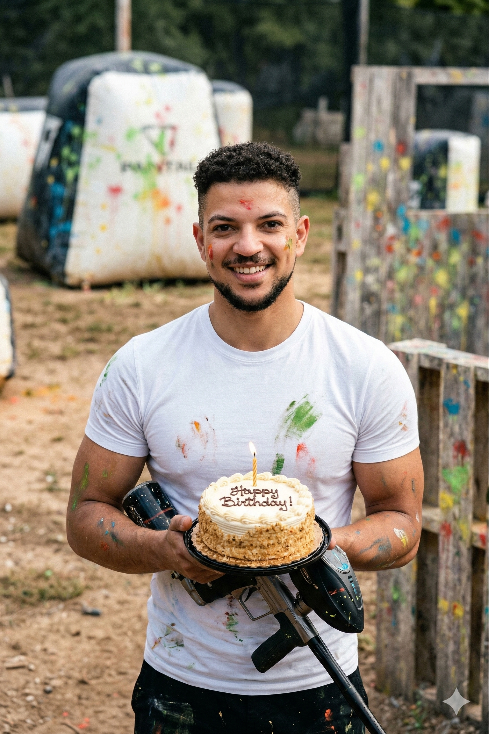 Paintball Birthday
