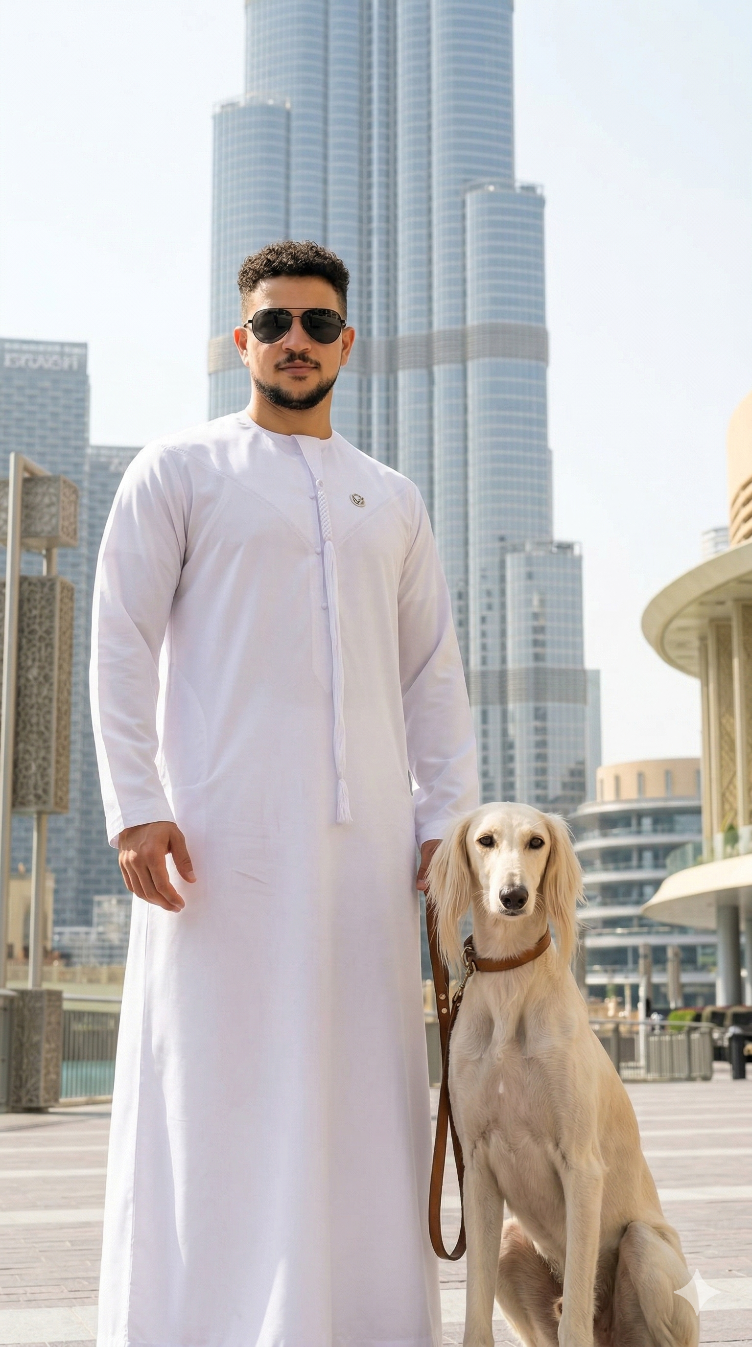 Dubai Saluki dog