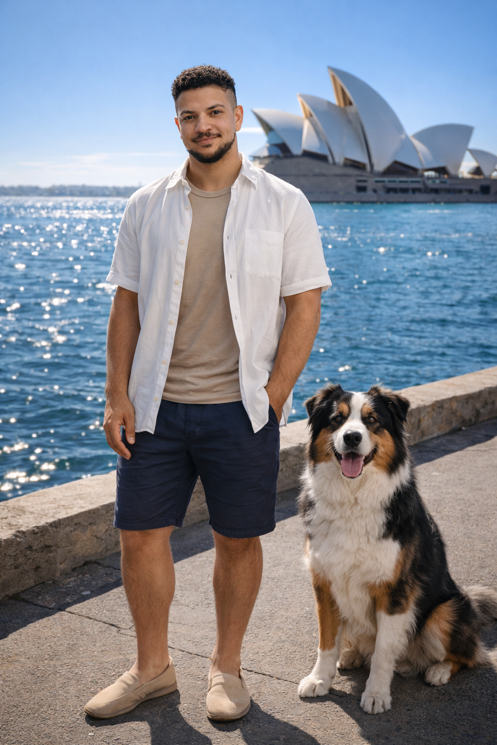 Australian Shepherd dog
