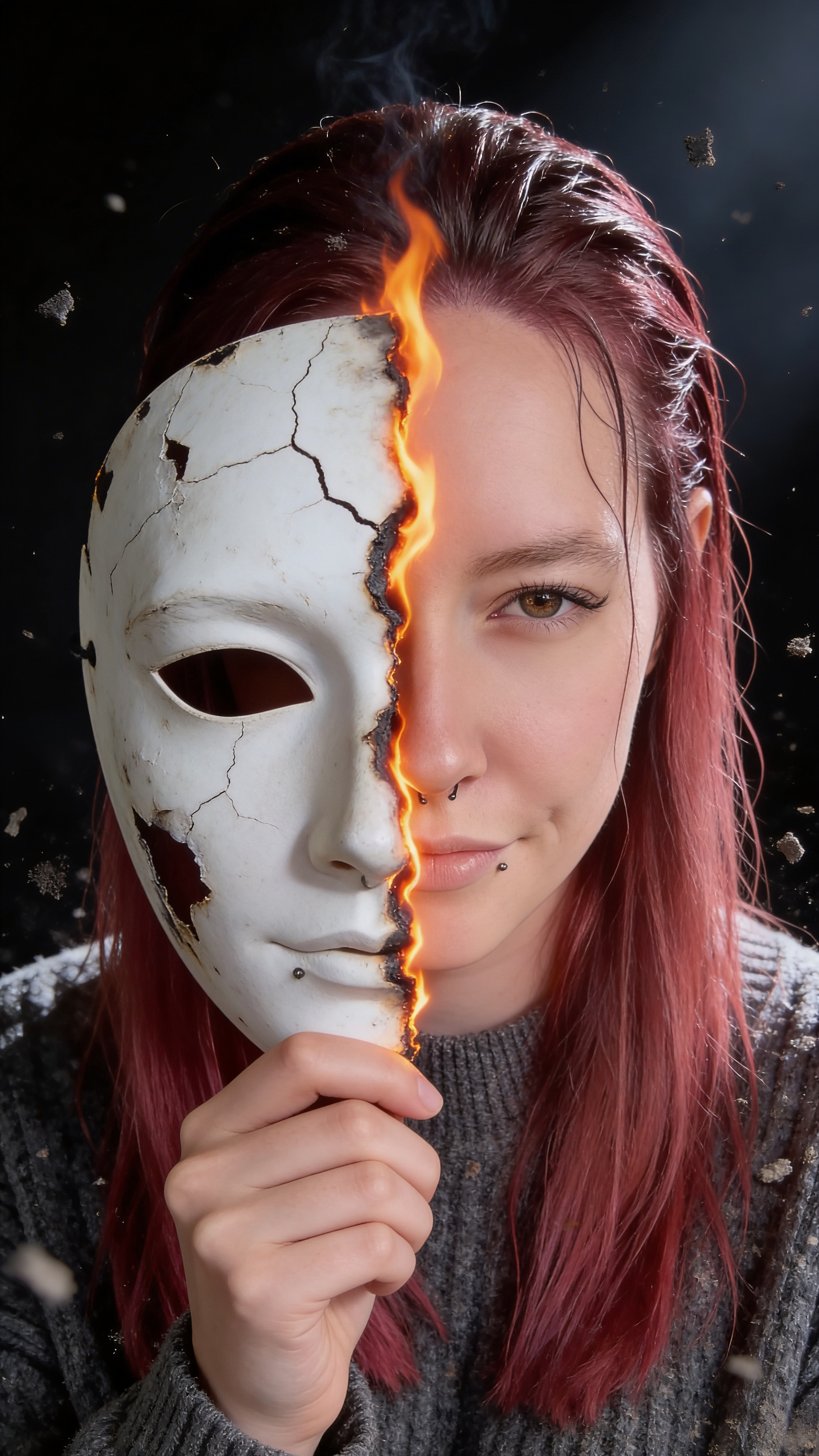 Beneath the Burning Mask