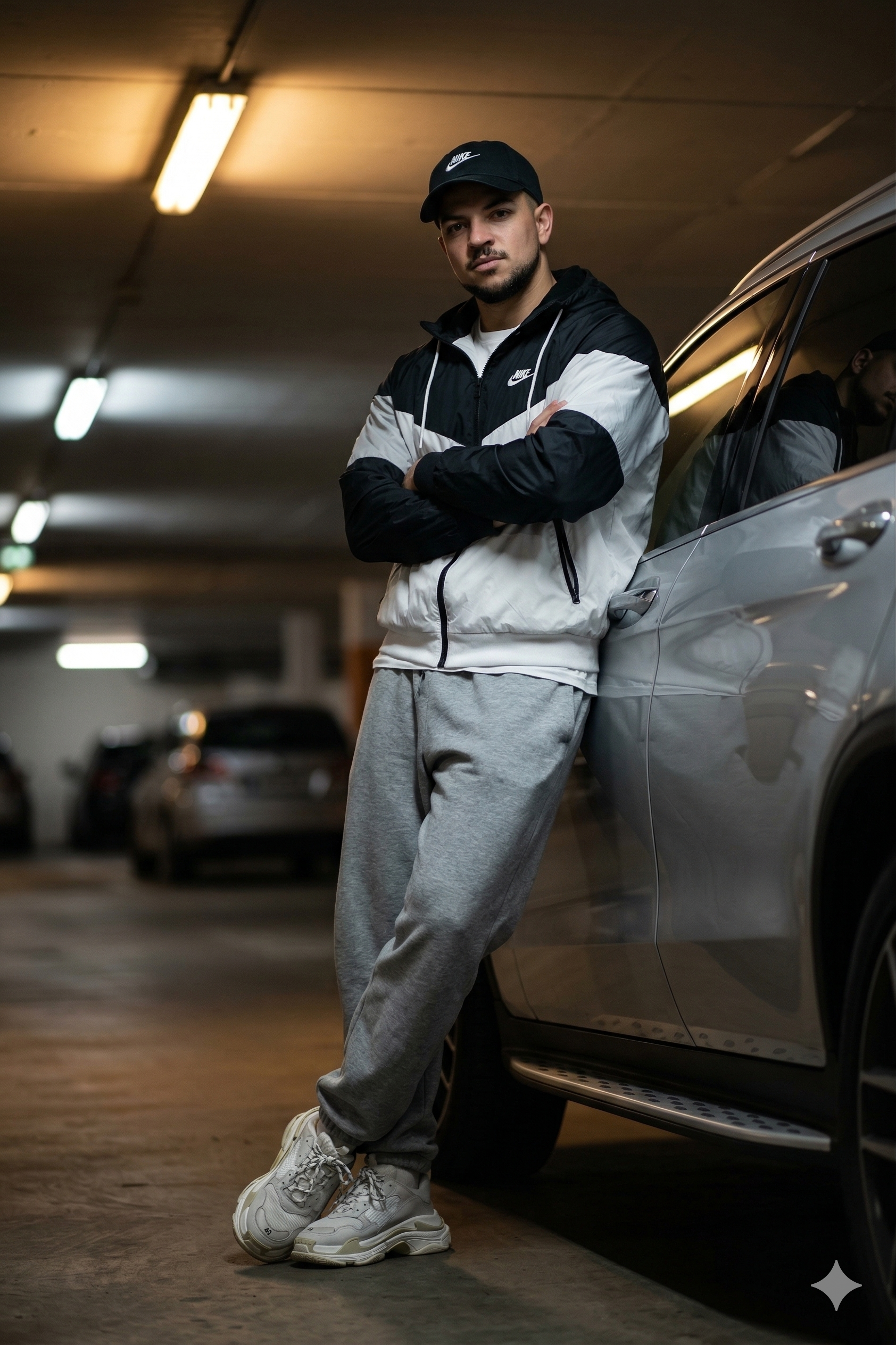 Nike Outfit and SUV