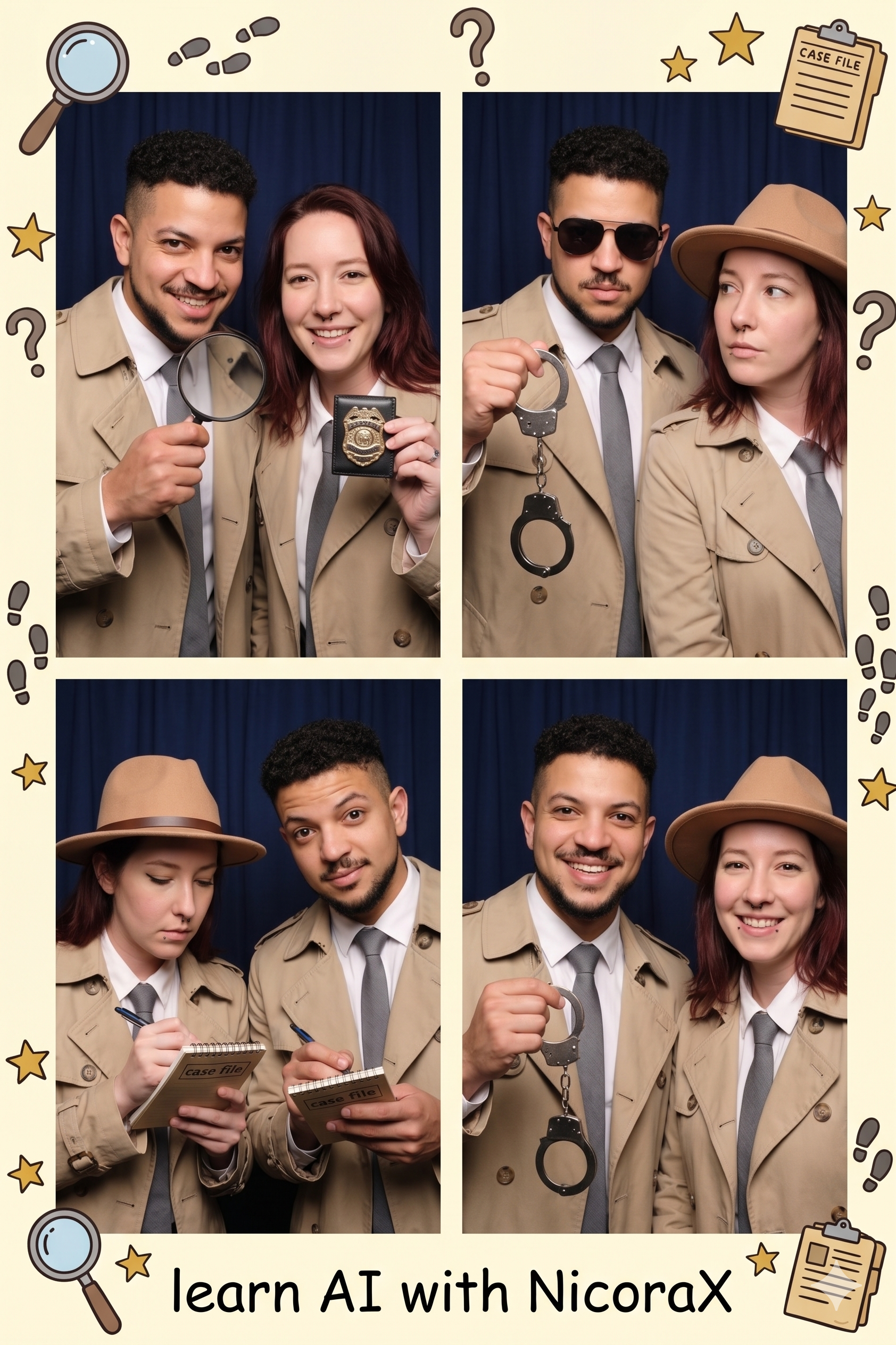 Cute friends officer – Bild 2