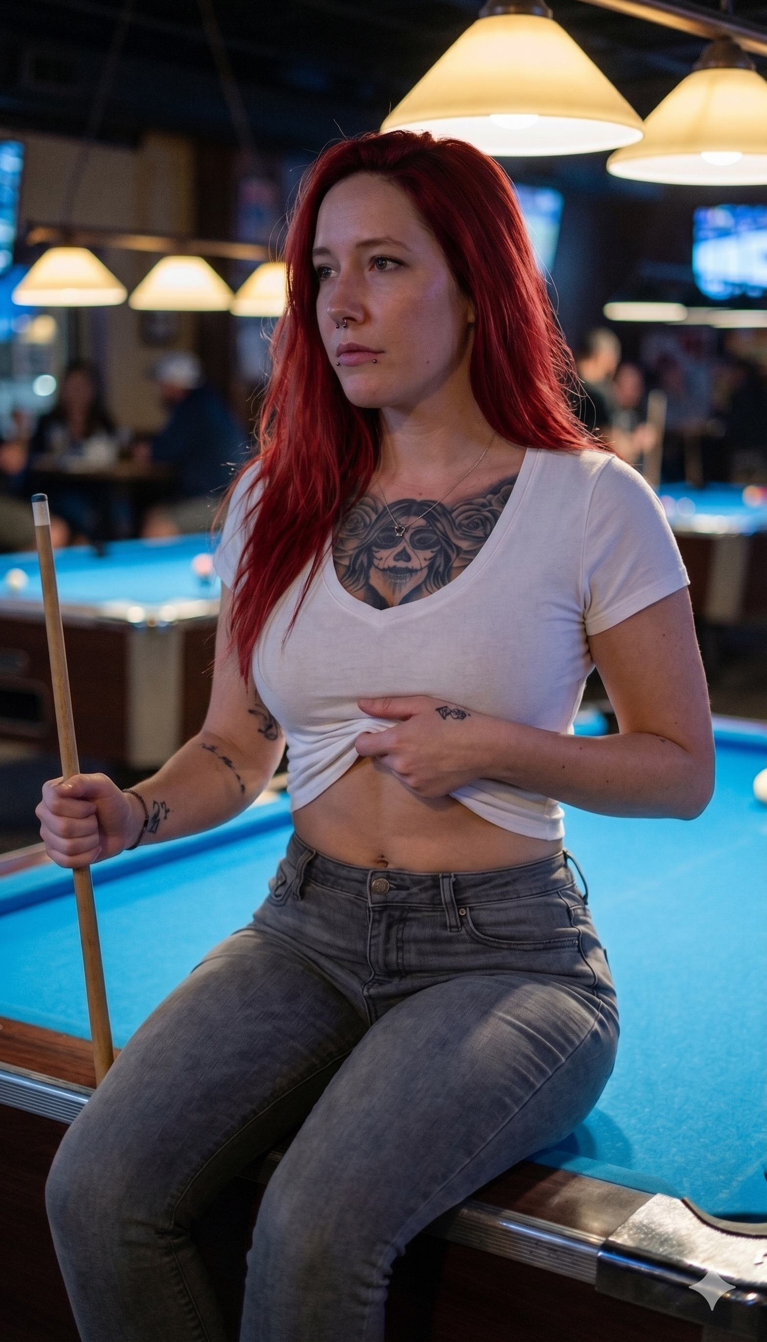 Billard Lady