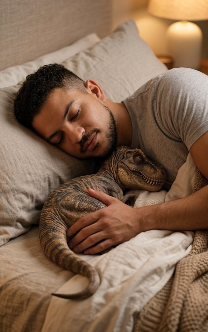 Cuddly dinosaur
